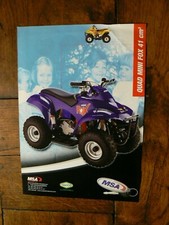 Brochure prospectus  moto 