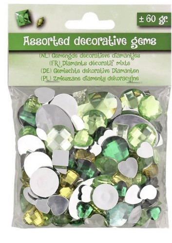 Diamants décoratifs 60g - diamants,