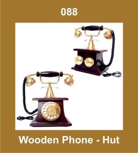 Téléphone vintage laiton - téléphone,