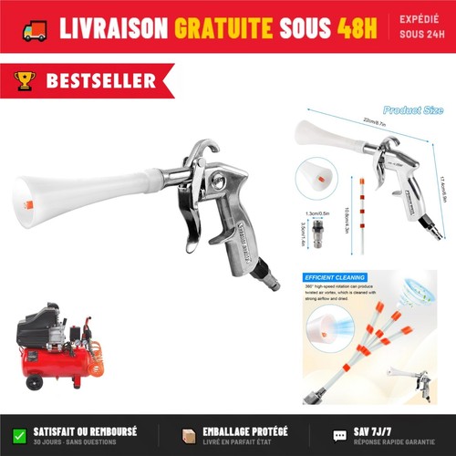 Pistolet nettoyage air
