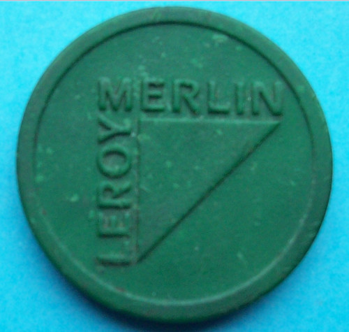 Jeton caddie vert fonce - jeton,
