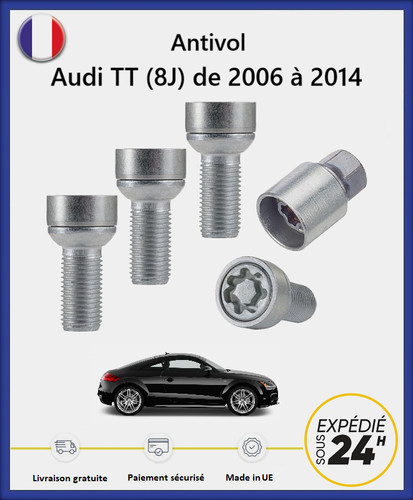 Ecrous antivol roues audi - de,