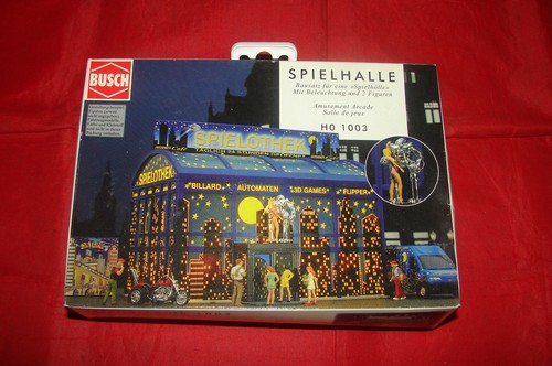 Busch maquette salle jeux - ho,
