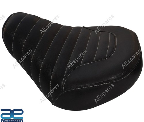 Selle solo avant noire cuir - en,