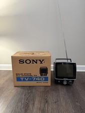 Sony TV 740 Solid State All