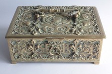 Coffret à bijoux bronze