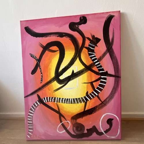 Tableau peinture abstraite