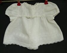 Robe ancienne enfant blanche