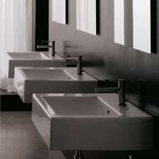 Lavabo Scarabeo Square 8025/B CASA39 Meubles de salle de bains