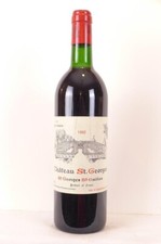 saint-georges saint-émilion château saint-georges sce petrus desbois rouge 1992