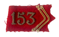 RARE Insigne une (1) patte de