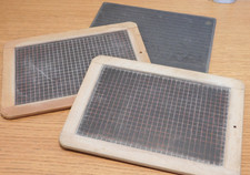 VINTAGE lot 3 ancienne ARDOISE