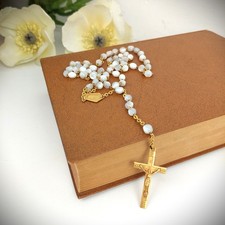 Ancien chapelet en métal