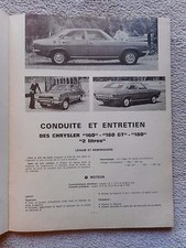 manuel de réparation CHRYSLER