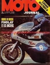 MOTO JOURNAL   71 HONDA ST 70 DAX ; PEUGEOT TSR 50 ; Trike CB 750 Andy Lee 1972
