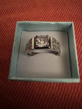 Bague En argent sertie d'une