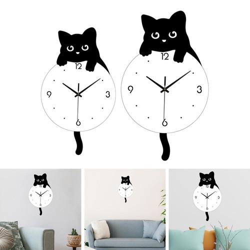 Horloge murale chat - , moderne