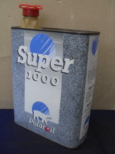 Bidon ancien huile - bidon,