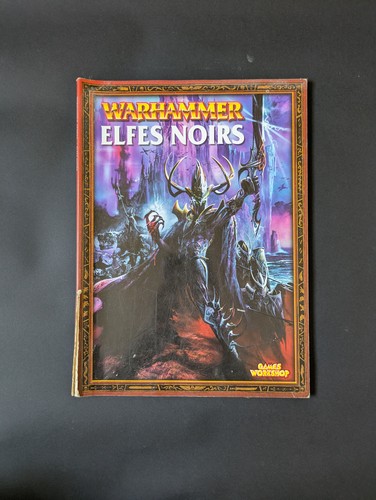 Warhammer elfes noirs livre - warhammer,