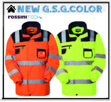 Veste Haute Visibilité Parka Lindos Orange Ou Jaune