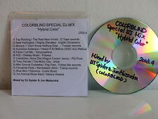 CD 12 titres Colorblind special DJ Mix Hybrid color DJ Spider & JUN MATSUOKA
