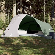 Tente de Camping à Dôme 4 Personnes Auvent Abri Jardin Imperméable vidaXL