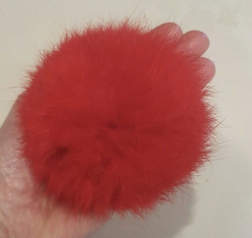 Pompon fourrure lapin - pompon,,