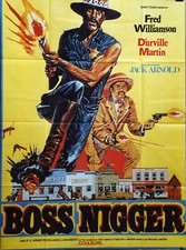 "BOSS NIGGER" Affiche