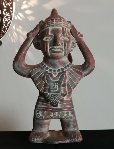 Statue ancienne terre cuite - ancienne,