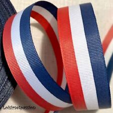 RUBAN TRICOLORE, 25 mm, Rayure