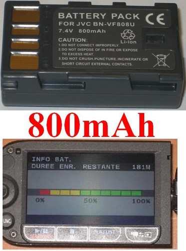 Batterie 800mah type vf808 - batterie,