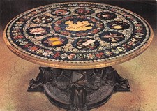 ITALIE FLORENCE GALERIE PITTI TABLE EN MOSAIQUE FLORENTINE