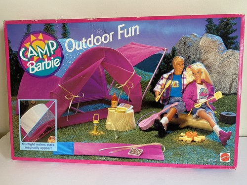 Camp barbie outdoor fun tent - barbie,