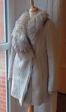 Manteau chaud épais avec fausse fourrure – Zara Basic – Taille L 40