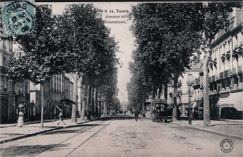 Cpa tours avenue - cpa, de