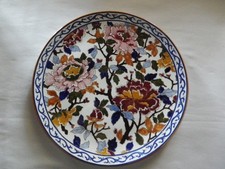 Plat à gâteau en faïence de