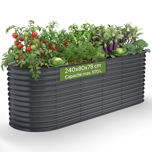 Arebos bac potager - bac, surélevé
