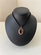 Pendentif Plaqué Or pierre