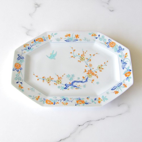 Limoges lafarge plat ovale - ovale, en