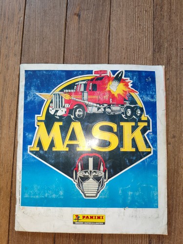 Mask album panini incomplet - mask,