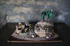 Maquette diorama   « Rommel » Afrika Korps