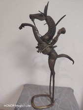 Sculpture africaine en bronze