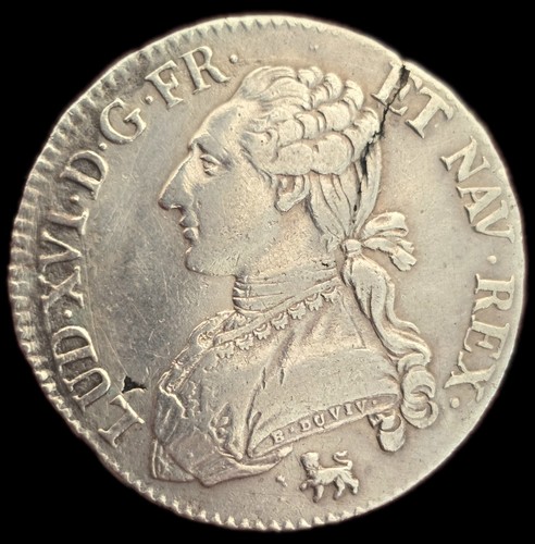 Demi écu 1792 - 1792, xvi