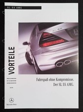 HA5012 Brochure Mercedes SL 55 AMG R230 Vorteile Advantages German Deutsch