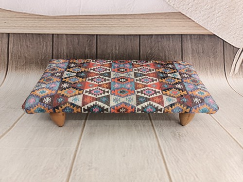 Handmade footstool ottoman - handmade,