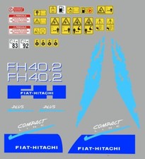 Fiat-Hitachi Fh 40.2 Stickers