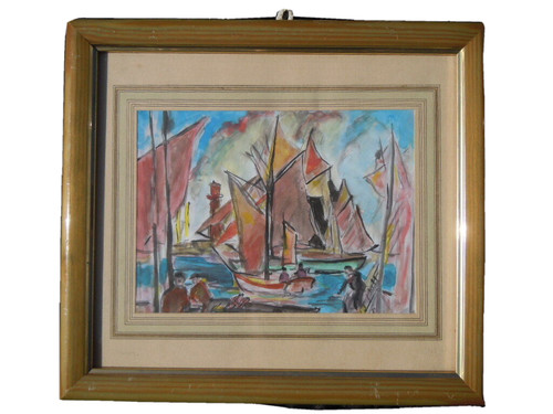 Tableau aquarelle greements