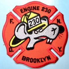 FDNY Engine 230 Patch. 4"