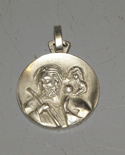 Medaille argent saint - -medaille,