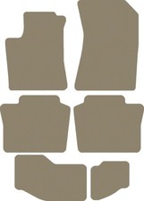 Basic Tapis de sol pour Renault Espace VI E-Tech HEV 2023-... 7 places Beige ens